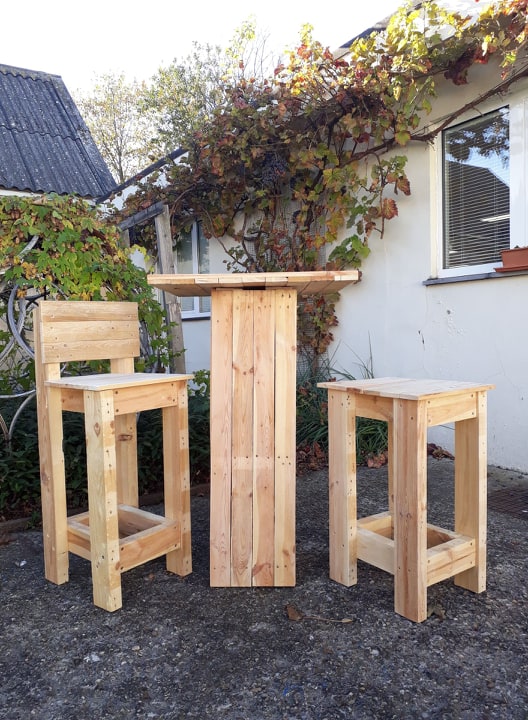 Houten tuinmeubels De Keiberg